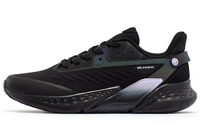 361° Volcano Rainproof Series Anti Slip Wear Resistant Low Top Running Shoes Women's Obsidian Black/Digital Lavender