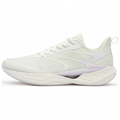 361° Cushioning Slip Resistant Low Top Running Shoes Women's White Purple