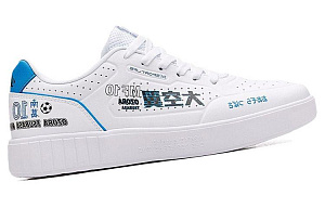 DUIZHANGXIAOYI x 361° NFO Low-Top Skateboard Shoes Men's White Blue 1 2981231
