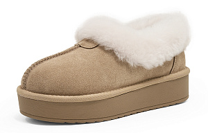 EBLAN Casual Single Shoes Women's Apricot 1 2981277