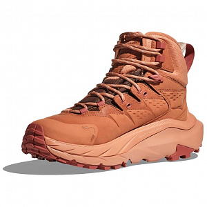HOKA ONE ONE Kaha 2 Anti-Slip Wear-Resistant Mid-Top Outdoor Shoes Women's Umber 1 2981282