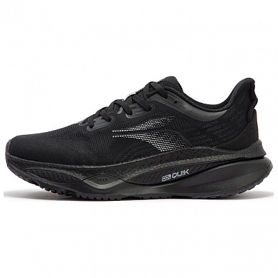 361° Cushioning Lightweight Low-Top Running Shoes Men's Black Gray