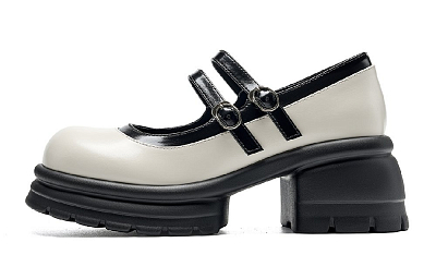 EBLAN Mary Jane Shoes Women's Beige