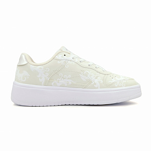 LiNing Pontoon Boats Anti-Slip Wear-Resistant Low-Top Skateboard Shoes Unisex Ecru 1 2982280