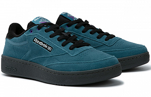 Reebok CLUB C 85 W+ Low Top Skateboard Shoes Unisex Blue 1 2982363