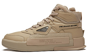 361° Warm High-Top Skateboard Shoes Men's Umber Black