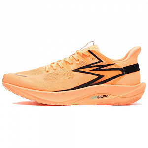 361° Speed Team Wear-Resistant Low-Top Running Shoes Men's Orange Black