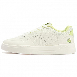 361° Slip-Resistant Low-Top Skateboard Shoes Women's White Green