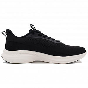 361° Abrasion Resistant Breathable Low Top Running Shoes Men's Black White 1 2982473