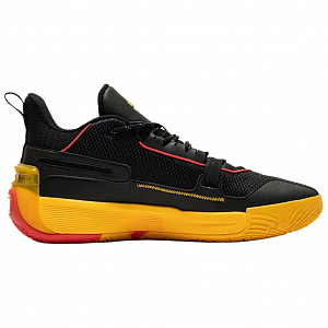 361° Cushioning Low-Top Basketball Shoes Men's Black Yellow 1 2982483