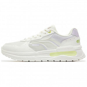 361° Slip-Resistant Breathable Low-Top Casual Shoes Women's White Green