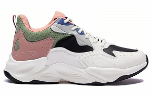 361° Slip Resistant And Abrasion Resistant Coverage Low Top Sports Casual Shoes Women's Feather White Oil Ink Blue 1 2982570