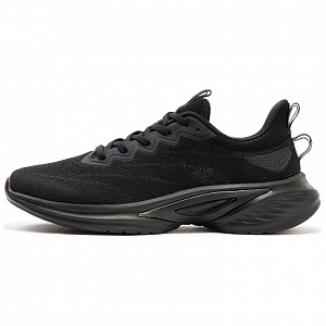 361° Cushioned Slip-Resistant Low-Top Sprint Running Shoes Men's Black