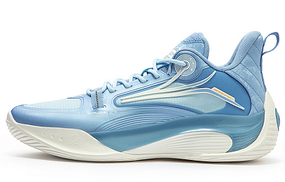 361° AG Shine 2.0 Cushioned Slip-Resistant Low-Top Basketball Shoes Men's Sky Blue