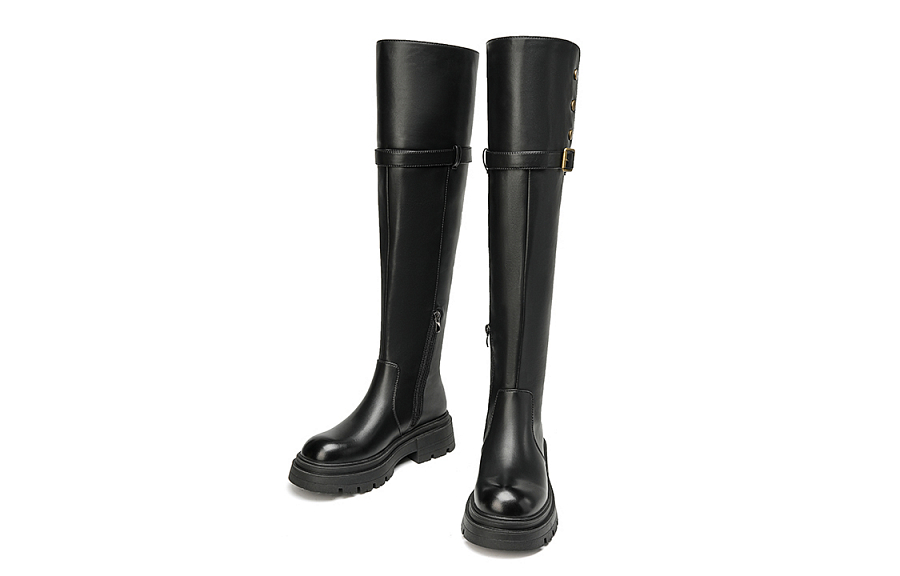 EBLAN Knee high Boots Women's Black купить в интернет-магазине Yoocart с быстрой доставкой по России.