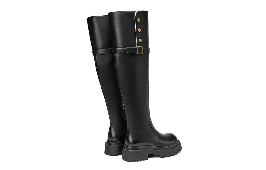 EBLAN Knee high Boots Women's Black купить в интернет-магазине Yoocart с быстрой доставкой по России.