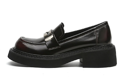 EBLAN Loafers Women's Burgundy