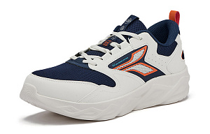 361° Non slip Lightweight Low Top Running Shoes Men's White Blue 1 2983454