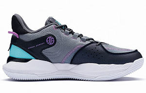 361° Slip Resistant, Abrasion Resistant, Lightweight Low Top Basketball Shoes Men's Black Gray 1 2983478