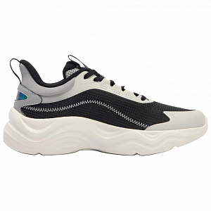 361° Durable Breathable Lightweight Low-Top Casual Running Shoes Women's Black Gray White 1 2983487