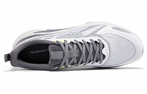 361° Abrasion Resistant Breathable Low Top Casual Running Shoes Men's Gray 1 2983573