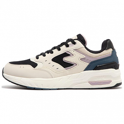 361° Wear-resistant And Lightweight Low-Top Casual Shoes Women's Beige Black