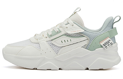 361° Casual Shoes Women's Low-Top White/Green