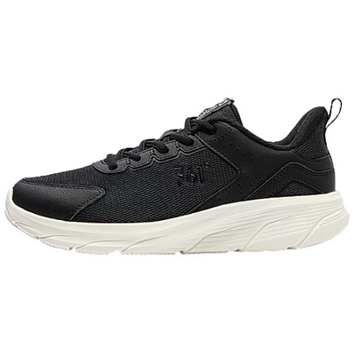361° Wear-Resistant Low-Top Running Shoes Women's Black White