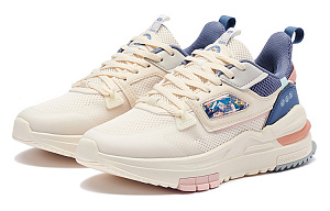 361° Breathable And Slip Resistant Low Top Casual Shoes Women's Beige Blue 2 2984684