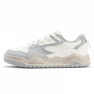 361° Xingran 4 Wear-Resistant Low-Top Skateboard Shoes Women's White Gray