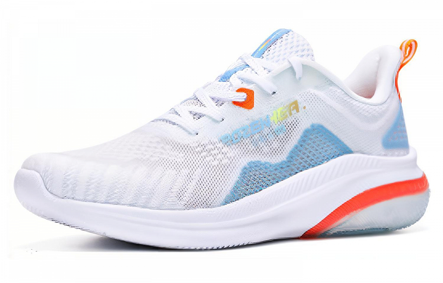 361° Durable Breathable Low-Top Casual Shoes Men's White