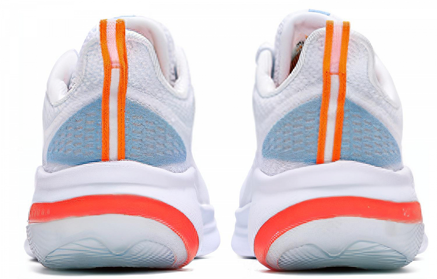 361° Durable Breathable Low-Top Casual Shoes Men's White