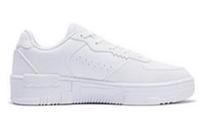 361° Anti-Slip Wear-Resistant Mid-Top Skateboard Shoes Women's White 1 2984955