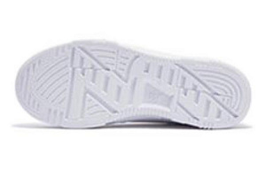 361° Anti-Slip Wear-Resistant Mid-Top Skateboard Shoes Women's White 3 2984957