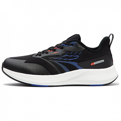 361° Cushioning, Slip Resistant, And Abrasion Resistant Low Top Training Running Shoes Men's Black Blue