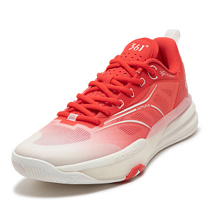 361° DVD 1.5 China Love Cushioning Anti-Slip Wear-Resistant Breathability Low-Top Basketball Shoes Men's White Red 1 2985038