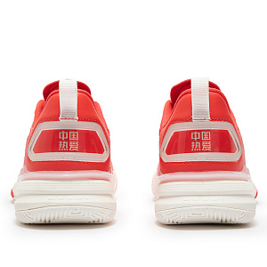 361° DVD 1.5 China Love Cushioning Anti-Slip Wear-Resistant Breathability Low-Top Basketball Shoes Men's White Red 3 2985040