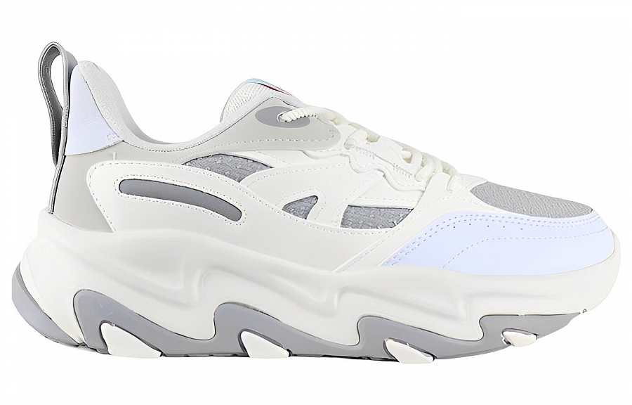 361° Cushioning, Slip Resistant, And Abrasion Resistant Low Top Sports Casual Shoes Women's Feather White