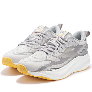 361° Anti-Slip Wear-Resistant Low-Top Running Shoes Men's Gray 1 2985097