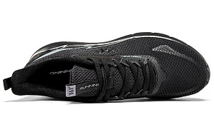 361° Cushioning Wear-Resistant Low-Top Running Shoes Men's Obsidian Black 1 2985133