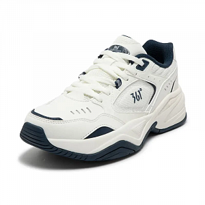 361° Sailing Series Wear-Resistant Slip-Resistant Low-Top Chunky Sneakers Women's White Blue 1 2985154