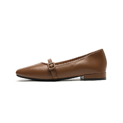 EBLAN Women's Casual Shoes Women's Brown