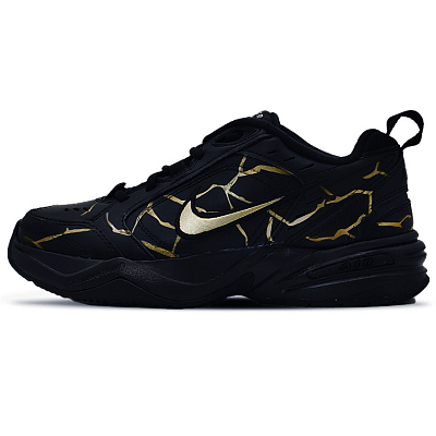Nike Air Monarch 4 Chunky Sneakers Unisex Low-Top Gold
