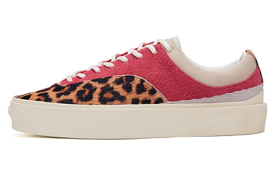 EQLZ EQUALIZER Fault Lo Low Top Skateboard Shoes Unisex Red Yellow Misprint