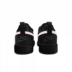 Nike Court Borough Lolita Café, Amber Slip Resistant Shock Absorbers Lightweight Low top Skateboard Shoes GS Black Pink 3 2985773