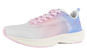 361° Flying Fish 3.0 Cushioning, Slip Resistant, And Abrasion Resistant Low Top Running Shoes Women's White Pink Blue 1 2985786