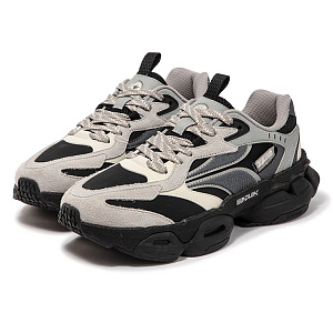 361° Spirit Eye PRO Anti-Slip Wear-Resistant Low-Top Casual Shoes Men's Zinc Iron Gray 2 2985799