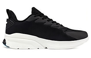361° Cushioning, Wear Resistant Low Top Running Shoes Men's Black Cyan 1 2985808