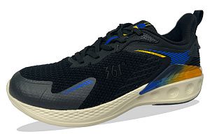 TOUWENZI D x 361° Rain Screen Anti Slip Wear Resistant Low Top Running Shoes Men's Obsidian Black 2 2985819