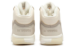 361° Winter Syndrome Wear-resistant And Lightweight High-Top Skateboard Shoes Women's White 3 2985833